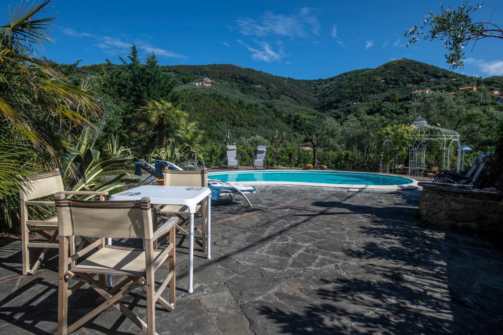277 - Il Frantoio Della Marchesa - Giardino E Piscina Nel Verde Di Sestri Levante Exteriér fotografie