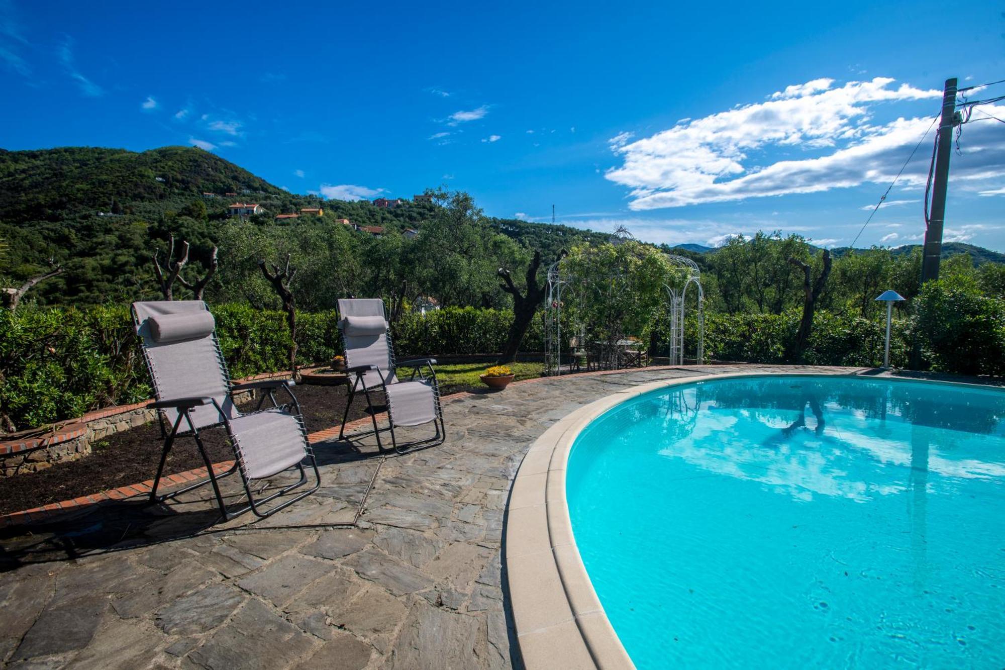 277 - Il Frantoio Della Marchesa - Giardino E Piscina Nel Verde Di Sestri Levante Exteriér fotografie